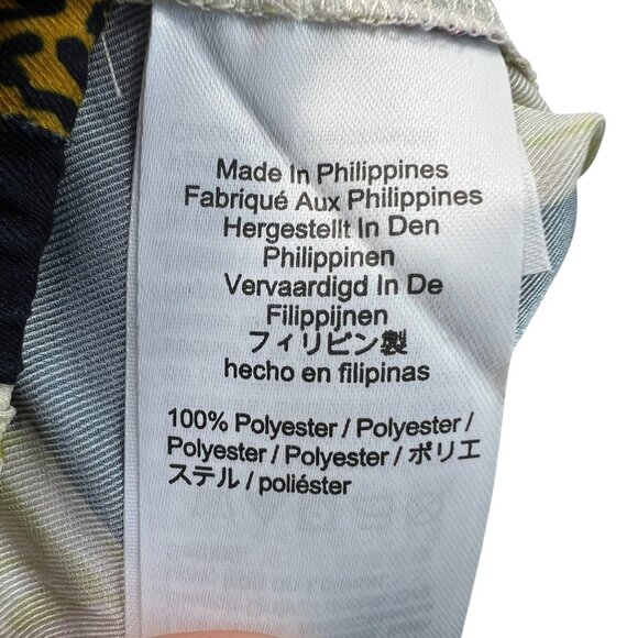 J. Crew NWT Drapey Wide Leg Pant Satin Like in Ratti Safari Print Size 8 - Picture 8 of 10